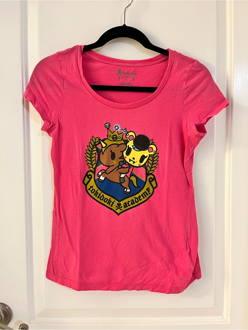 Tokidoki pink graphic tee